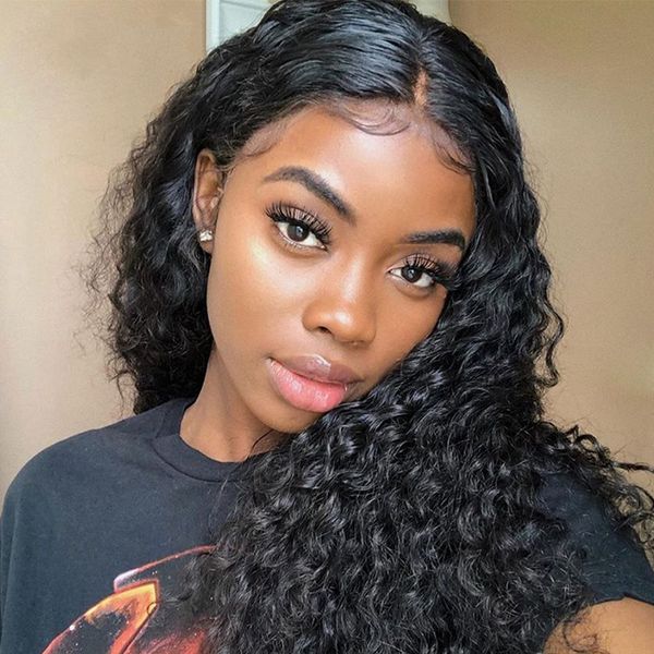 360 lace frontal wigs natural black malaysian curly human hair wigs pre plucked hairline with baby hair, Black;brown
360 lace frontal wigs natural black malaysian curly human hair wigs pre plucked hairline with baby hair, Black;brown
