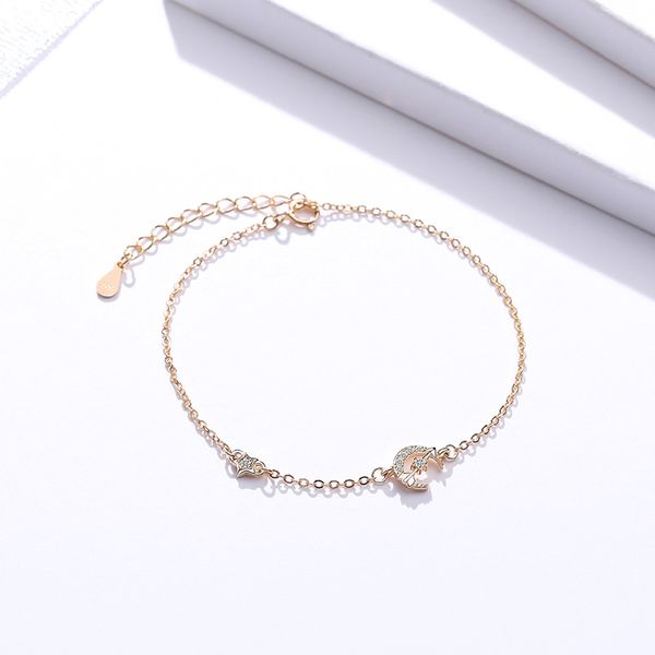 genuine s925 sterling silver female jewelry cupid xingyue bracelet niche design student jewelry, Golden;silver
genuine s925 sterling silver female jewelry cupid xingyue bracelet niche design student jewelry, Golden;silver