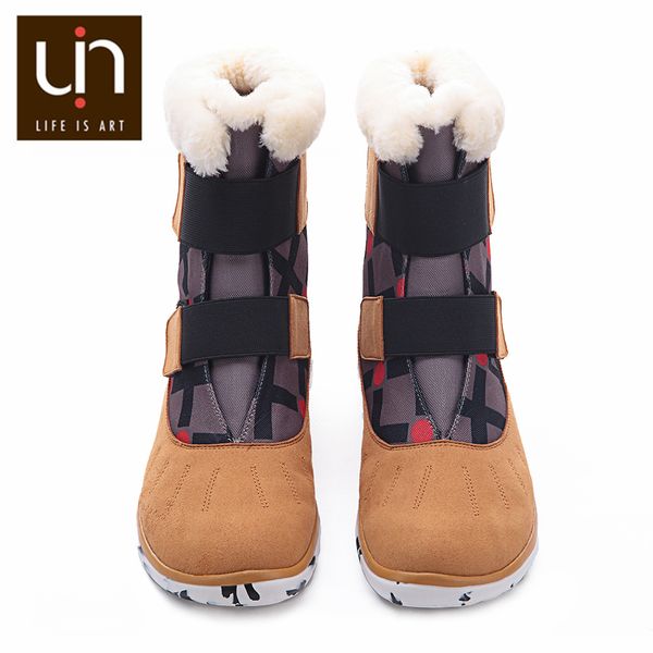 uin ashmole series warm fur winter boots for men microfiber suede snow boots outdoor sports women flat shoes large sizes, Black
uin ashmole series warm fur winter boots for men microfiber suede snow boots outdoor sports women flat shoes large sizes, Black