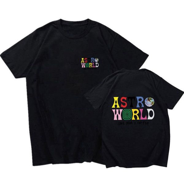 the travis scott astro world printed pattern summer mens and womens cotton tshirts hip hop street casual shirts tees, White;black
the travis scott astro world printed pattern summer mens and womens cotton tshirts hip hop street casual shirts tees, White;black