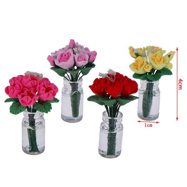 scale 1/12 dollhouse miniature clay flowers in pot planter for dolls garden plant living room doll house decoration toy
scale 1/12 dollhouse miniature clay flowers in pot planter for dolls garden plant living room doll house decoration toy