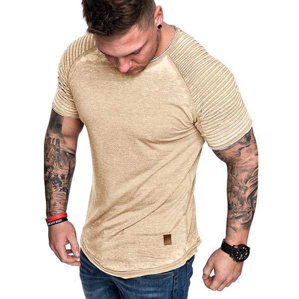 cool t shirt men summer pleats slim fit short sleeve solid color summer streetwear t-shirt camisetas hombre, White;black
cool t shirt men summer pleats slim fit short sleeve solid color summer streetwear t-shirt camisetas hombre, White;black