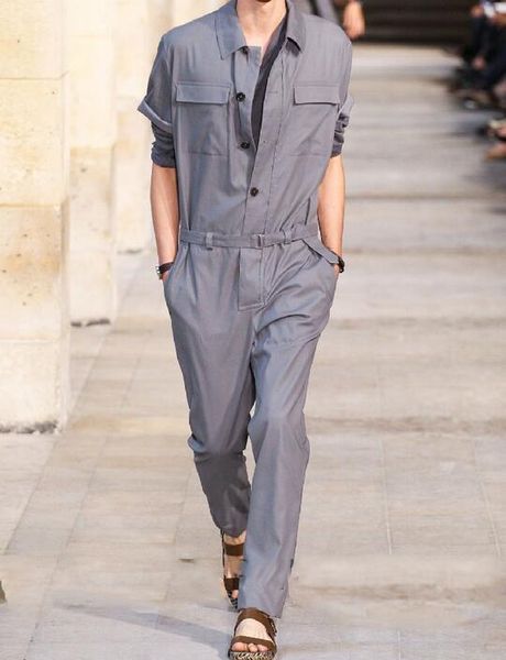s-4xl 2019 spring men's new jumpsuits overalls conjoined trousers fashion runway looks cultivate one's morality gray, Black
s-4xl 2019 spring men's new jumpsuits overalls conjoined trousers fashion runway looks cultivate one's morality gray, Black