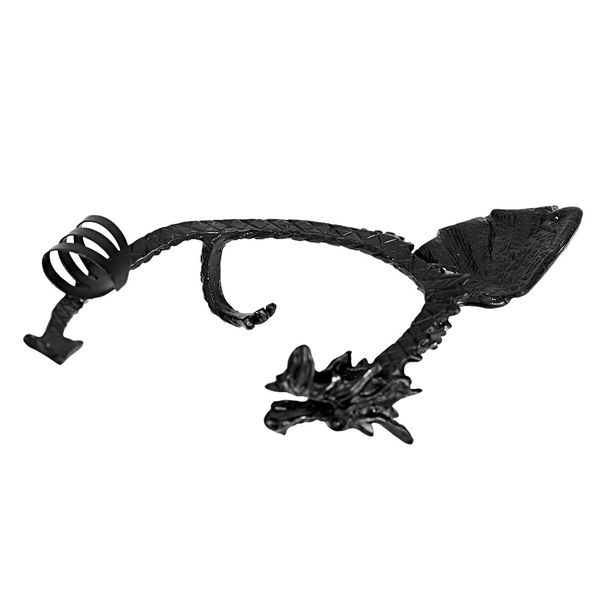 personalized retro gothic punk style dragon shaped ear clips new women's creative gift alloy earrings, Silver
personalized retro gothic punk style dragon shaped ear clips new women's creative gift alloy earrings, Silver