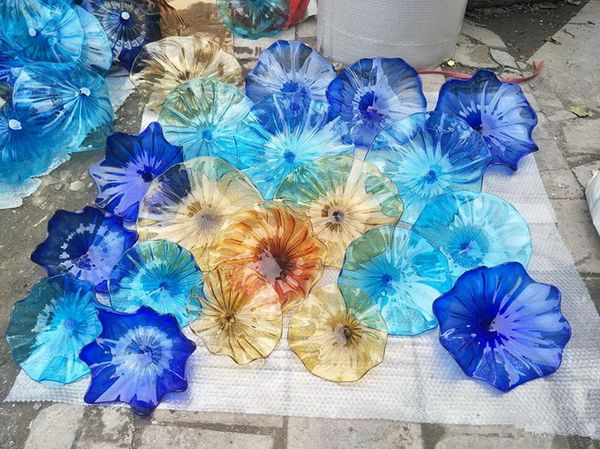 wall mounted home lighting stained glass wall hanging plates blue and amber blown glass wall light
wall mounted home lighting stained glass wall hanging plates blue and amber blown glass wall light