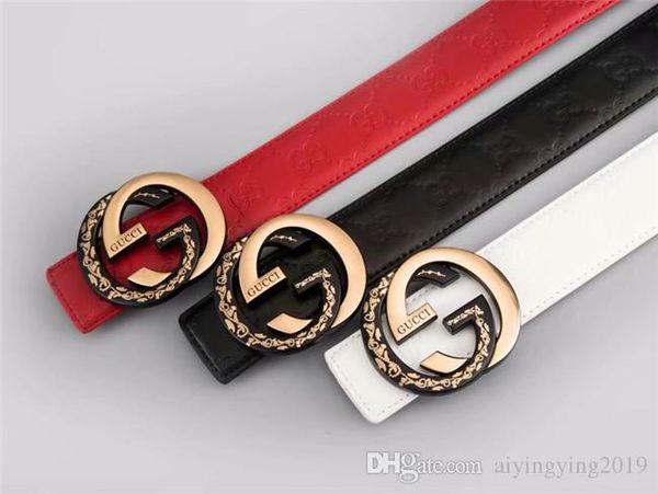 fashion belt buckles for men and women, leisure belt buckles for foreign trade men and women fashion style8, Black;brown