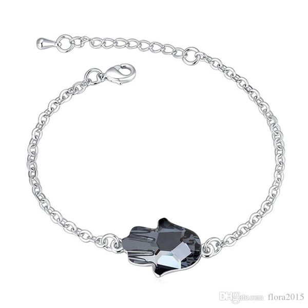 fashion fatima hand brand jewelery with real swarovski elements crystal bracelets & bangles for women wedding jewelry gift, Golden;silver
fashion fatima hand brand jewelery with real swarovski elements crystal bracelets & bangles for women wedding jewelry gift, Golden;silver
