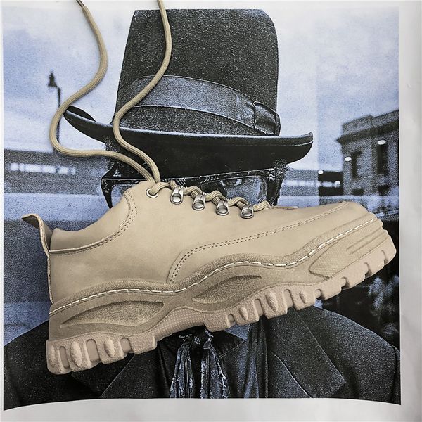 super fire ins platform thick bottomed extra high old man shoes retro trend versatile men's shoes new style breathable sports fo, Black 
super fire ins platform thick bottomed extra high old man shoes retro trend versatile men's shoes new style breathable sports fo, Black