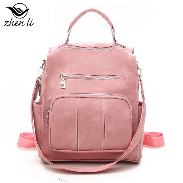 women casual women backpack pu leather school backpack for teenager girls travel vintage solid shoulder bags
women casual women backpack pu leather school backpack for teenager girls travel vintage solid shoulder bags