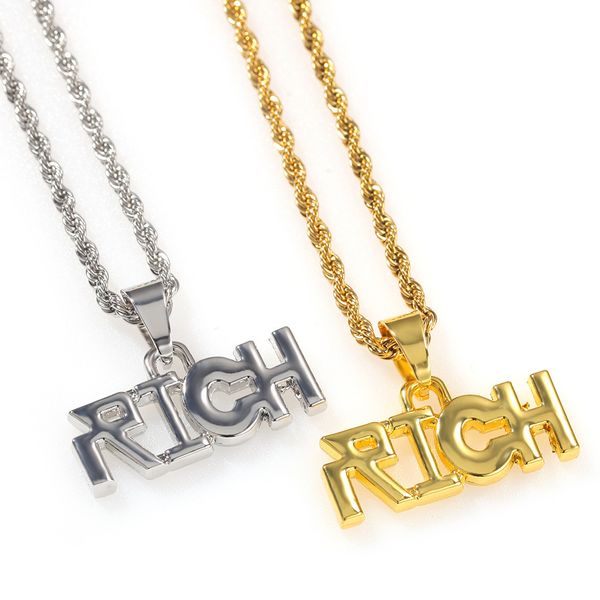 cuban link chains hip-hop full diamond rich english letter pendant personalized fashion brand hiphop men's women's rap necklace ac, Silver
cuban link chains hip-hop full diamond rich english letter pendant personalized fashion brand hiphop men's women's rap necklace ac, Silver