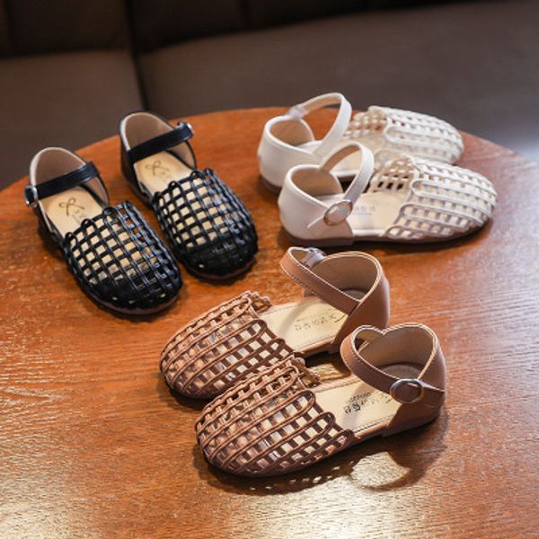 children round head fashion weaving hollow shoes kids soft bottom flats sandals summer girls retro solid color sandals, Black;red
children round head fashion weaving hollow shoes kids soft bottom flats sandals summer girls retro solid color sandals, Black;red