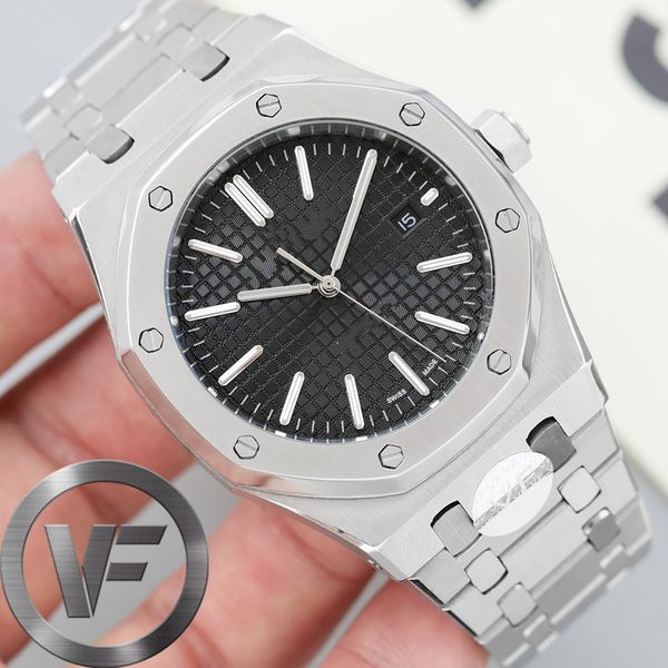 vfactory sapphire mens 41mm watch 2813 automatic movement fashion men mechanical designer master watches royal oak 15400 luxury wristwatches, Slivery;brown
vfactory sapphire mens 41mm watch 2813 automatic movement fashion men mechanical designer master watches royal oak 15400 luxury wristwatches, Slivery;brown