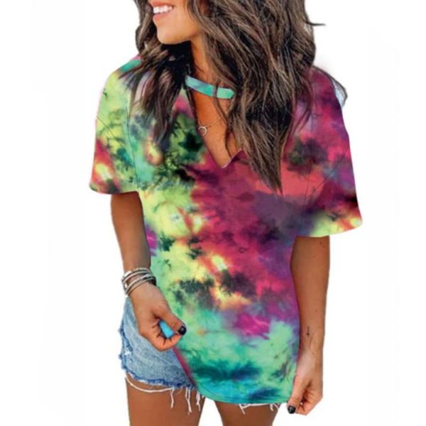 harajuku shirts fashion women casual loose plus size blouses shirt printed tie-dye v-neck short-sleeved shirt 0, White
harajuku shirts fashion women casual loose plus size blouses shirt printed tie-dye v-neck short-sleeved shirt 0, White