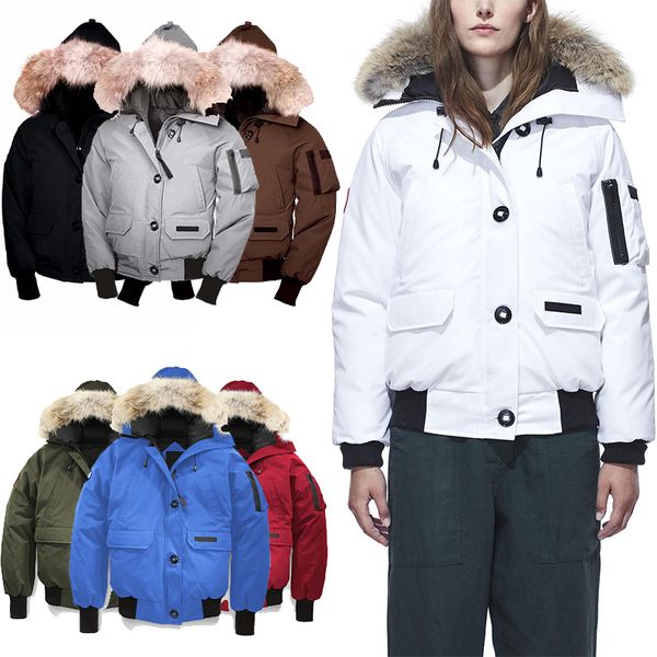 muticolor new 2020 canada women's winter down chilliwack bomber hooded warm feather coat fur windbreaker parka fur warm down coat e02, Black
muticolor new 2020 canada women's winter down chilliwack bomber hooded warm feather coat fur windbreaker parka fur warm down coat e02, Black