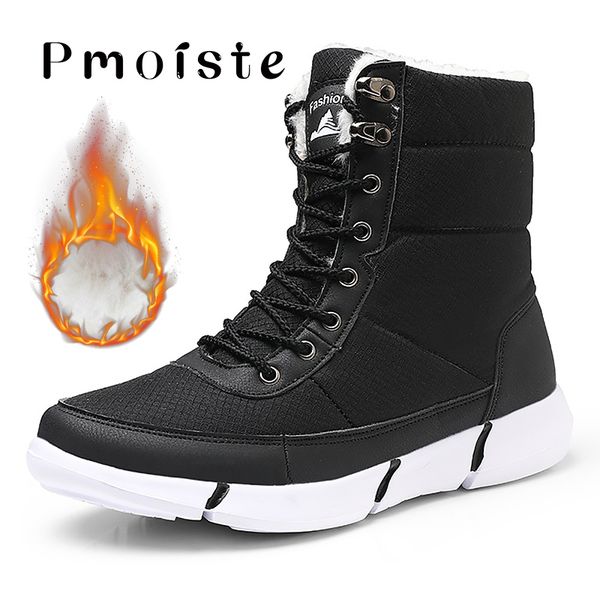 snow boots men warterproof large size 55-58 mens shoes winter lace up ankle boots for boys short plush botas hombre, Black
snow boots men warterproof large size 55-58 mens shoes winter lace up ankle boots for boys short plush botas hombre, Black