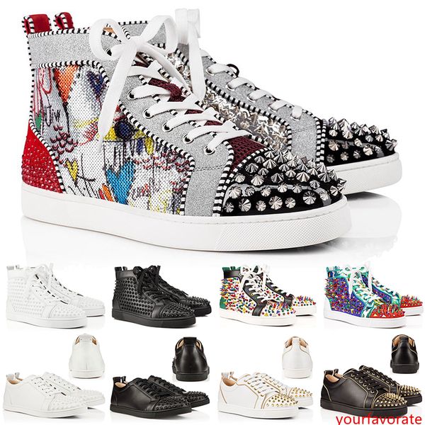 designer fashion s casual shoes studded spikes flats men women black white party lovers leather sport sneakers size 36-46
designer fashion s casual shoes studded spikes flats men women black white party lovers leather sport sneakers size 36-46