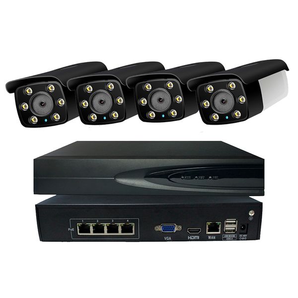 color night vision poe ip camera system 4ch cctv poe nvr kit 3mp camera ip with warm light h.265+ save storage
color night vision poe ip camera system 4ch cctv poe nvr kit 3mp camera ip with warm light h.265+ save storage
