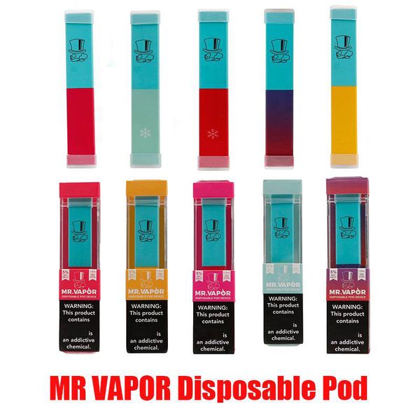быстрый корабль MR VAPOR одноразовое устройство Pod Starter Kit 280mAh Аккумулятор 1,3 мл картридж пустой Бобы Vape Pen по DHL
быстрый корабль MR VAPOR одноразовое устройство Pod Starter Kit 280mAh Аккумулятор 1,3 мл картридж пустой Бобы Vape Pen по DHL