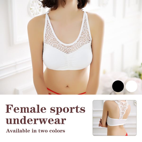 fashion underwear shockproof running wireless yoga slim-type women padded vest sport bra charming women bandage, White;black
fashion underwear shockproof running wireless yoga slim-type women padded vest sport bra charming women bandage, White;black