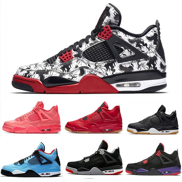 Top Quality 4 IV 4S Basketball Shoes For Men Women Triple Black White Yellow Designer Sneakers Cement Pure Money Bred Royalty Sports Trainer
Top Quality 4 IV 4S Basketball Shoes For Men Women Triple Black White Yellow Designer Sneakers Cement Pure Money Bred Royalty Sports Trainer