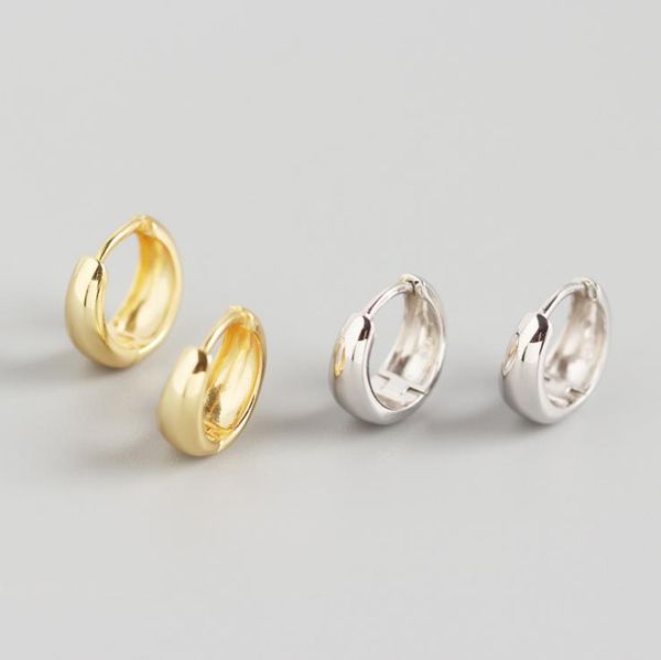wide circle hoop stud earrings for women s925 sterling silver smooth loops earring design yellow gold color wholesale, Golden;silver
wide circle hoop stud earrings for women s925 sterling silver smooth loops earring design yellow gold color wholesale, Golden;silver