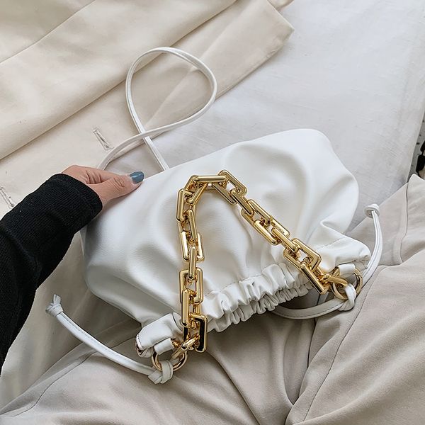 gold chain pu leather crossbody bags for women 2020 summer new small cloud shoulder handbags female solid color cross body bag
gold chain pu leather crossbody bags for women 2020 summer new small cloud shoulder handbags female solid color cross body bag