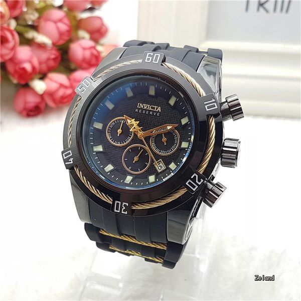 luminous men's watch royal oak outdoor sports calendar invicta quartz watch all functions can be operated 52mm, Slivery;brown
luminous men's watch royal oak outdoor sports calendar invicta quartz watch all functions can be operated 52mm, Slivery;brown