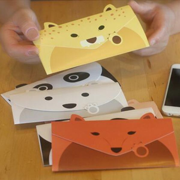 2 pcs/lot create cute animal style paper kraft envelope korean greeting card stationery wholesale 03226
2 pcs/lot create cute animal style paper kraft envelope korean greeting card stationery wholesale 03226