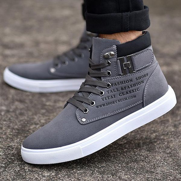 the boot shoes abrasive belt buckle metrosexual high shoe wholesale men shoes male man shoes explosion fashion, Black
the boot shoes abrasive belt buckle metrosexual high shoe wholesale men shoes male man shoes explosion fashion, Black