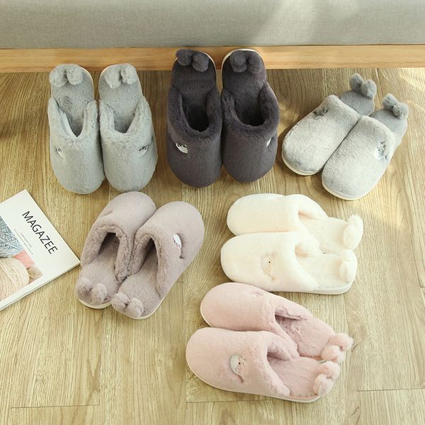 women's shoes home indoor cute tail non-slip cotton slippers winter indoor cotton slippers couple women floor shoes, Black
women's shoes home indoor cute tail non-slip cotton slippers winter indoor cotton slippers couple women floor shoes, Black