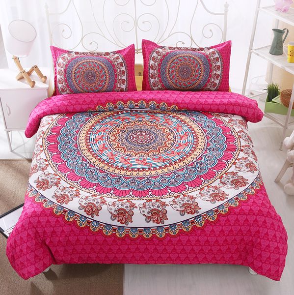 3d printed bohemian bedding sets deep pink as background cute elephant compass printing home textile 2/3 pcs
3d printed bohemian bedding sets deep pink as background cute elephant compass printing home textile 2/3 pcs