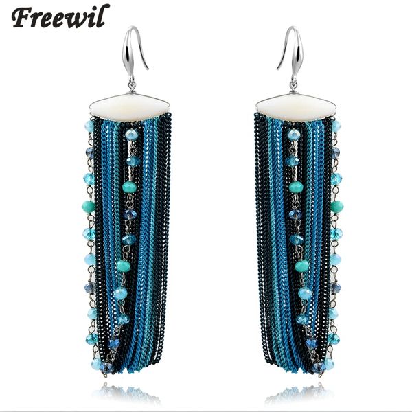 bohemian style handmade long tassel earrings for women luxury big silver drop earring brincos party gift ser160023
bohemian style handmade long tassel earrings for women luxury big silver drop earring brincos party gift ser160023
