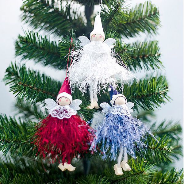 lovely christmas tree decorations woolen yarn angel doll pendant hanging party cute angel pendant l*5
lovely christmas tree decorations woolen yarn angel doll pendant hanging party cute angel pendant l*5