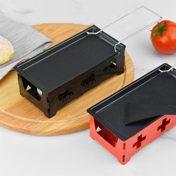 non-stick metal cheese raclette baking pan oven grill plate rotaster baking tray stove frame spatula set kitchen baking tool
non-stick metal cheese raclette baking pan oven grill plate rotaster baking tray stove frame spatula set kitchen baking tool