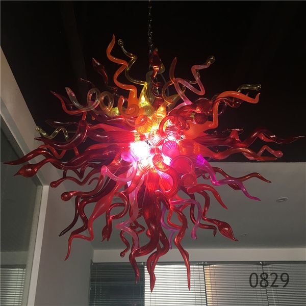 

vintage flower glass lighting for home l restaurant bar 32inches modern hand blown glass chandelier italian style livingroom