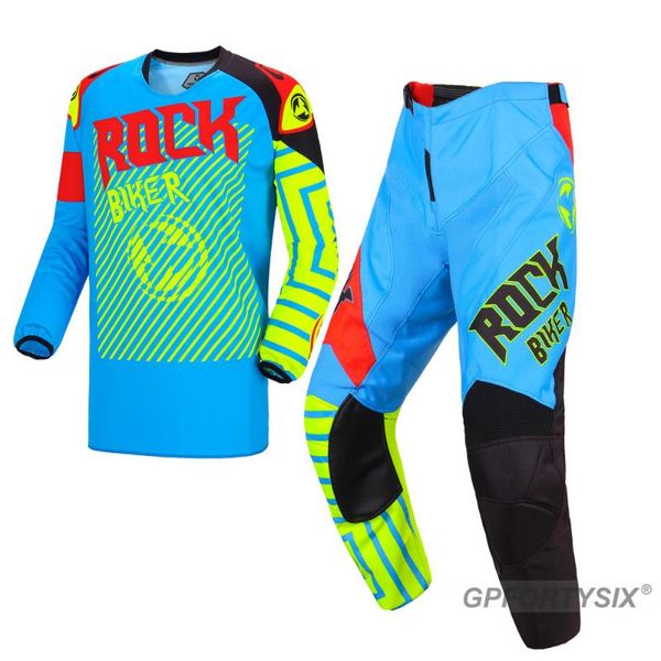 rock biker brand new 2019 motocross racing suit motobiker racing jersey pants motorcycle mx riding combination traje motocross, Black;blue
rock biker brand new 2019 motocross racing suit motobiker racing jersey pants motorcycle mx riding combination traje motocross, Black;blue