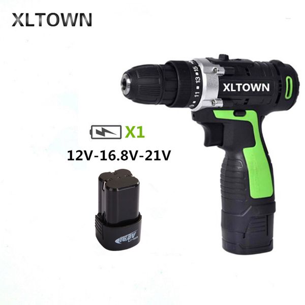 xltown12/16.8/21v cordless drill rechargeable lithium battery multifunction electric screwdriver household power tools drill bit
xltown12/16.8/21v cordless drill rechargeable lithium battery multifunction electric screwdriver household power tools drill bit