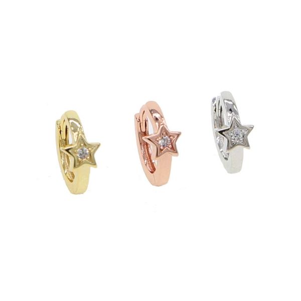 2020 christmas gift fashion jewelry singe cz star huggie hoops 10-12mm small hoop classic star design fashion earring, Golden
2020 christmas gift fashion jewelry singe cz star huggie hoops 10-12mm small hoop classic star design fashion earring, Golden