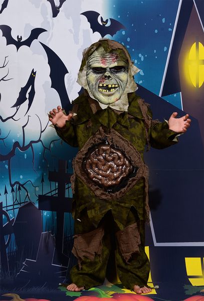 halloween fancy dress scary costumes for kids perform boy swamp monsters wear scary masks simulation large intestine prop
halloween fancy dress scary costumes for kids perform boy swamp monsters wear scary masks simulation large intestine prop