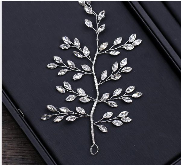 hair band european and american rhinestone hair accessories leaf-shaped headdress bridal tiara handmade bridal headdress, Silver
hair band european and american rhinestone hair accessories leaf-shaped headdress bridal tiara handmade bridal headdress, Silver