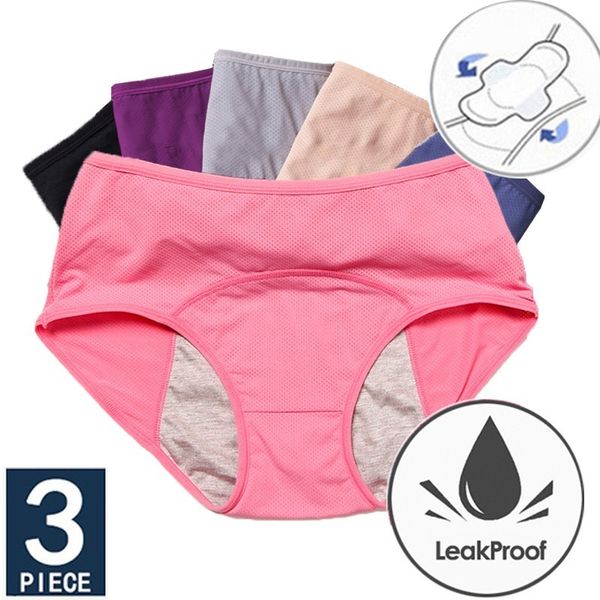 women's panties 3pcs/set menstrual physiological pants leak proof women underwear cotton breathable briefs high waist pant, Black;pink
women's panties 3pcs/set menstrual physiological pants leak proof women underwear cotton breathable briefs high waist pant, Black;pink