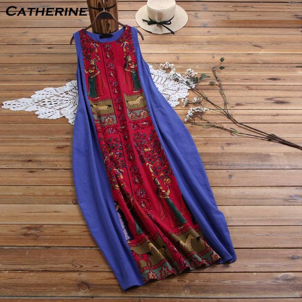 women bohemian sleeveless floral printed summer dress 2020 robe vintage kaftan beach dress vestido femme plus size -5xl#j3, Black;gray
women bohemian sleeveless floral printed summer dress 2020 robe vintage kaftan beach dress vestido femme plus size -5xl#j3, Black;gray