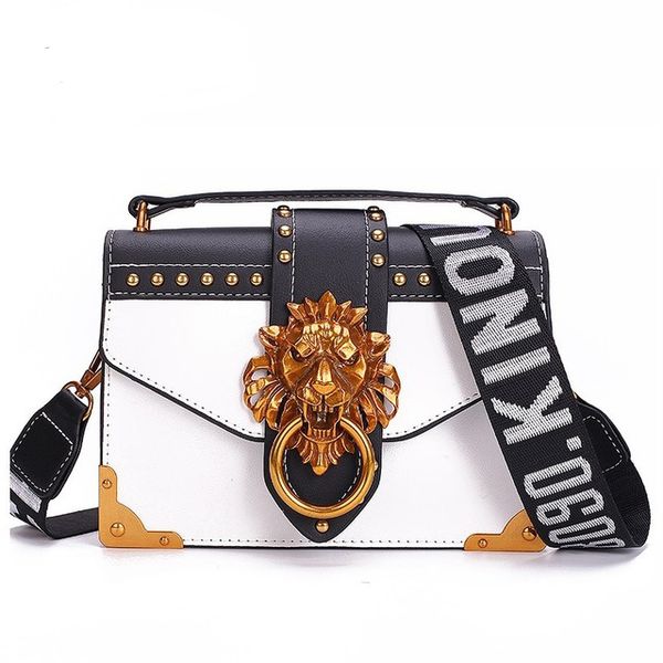 fashion metal lion head mini small square pack shoulder bag crossbody package clutch women designer wallet handbags bolsos mujer y190620
fashion metal lion head mini small square pack shoulder bag crossbody package clutch women designer wallet handbags bolsos mujer y190620