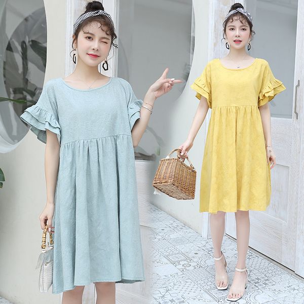 yellow blue cotton summer dress for pregnant women maternity summer clothes for pregnancy pregnant dress, White
yellow blue cotton summer dress for pregnant women maternity summer clothes for pregnancy pregnant dress, White