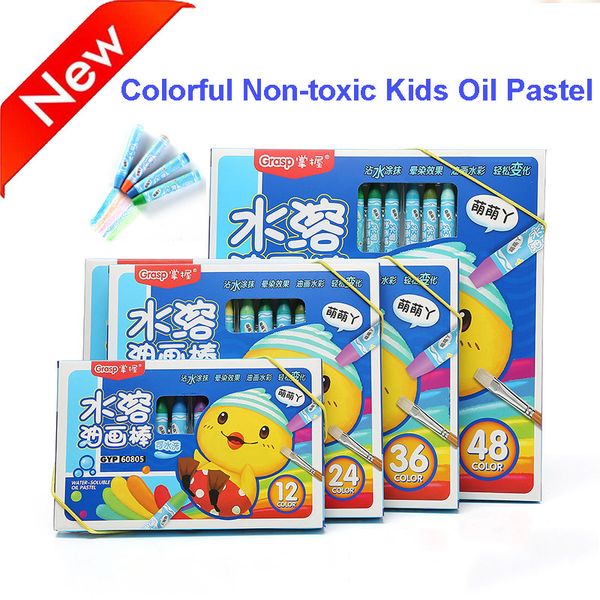 12/18/36/48 colors/box colorful non-toxic washable oil pastel pens wax crayon art supplies for kids drawing graffiti school tool
12/18/36/48 colors/box colorful non-toxic washable oil pastel pens wax crayon art supplies for kids drawing graffiti school tool