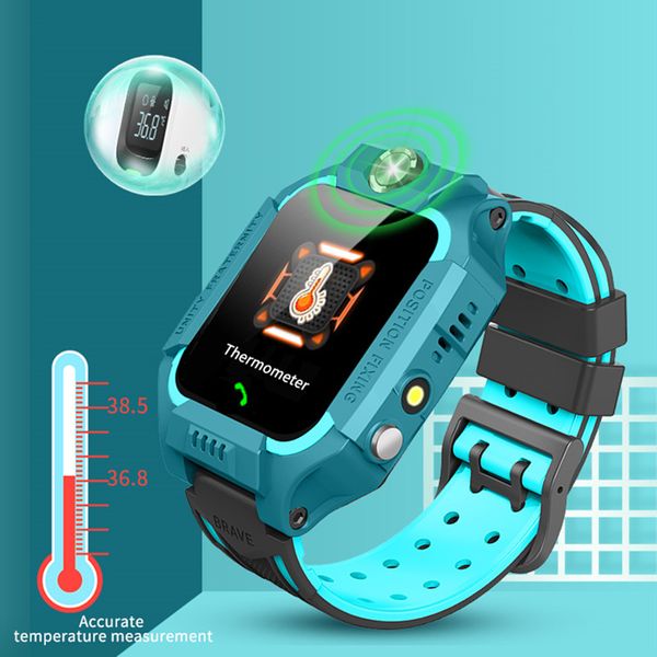 children watches measuring temperature wristwatches waterproof smart position forehead measurement call watch child wrist clock, Blue
children watches measuring temperature wristwatches waterproof smart position forehead measurement call watch child wrist clock, Blue