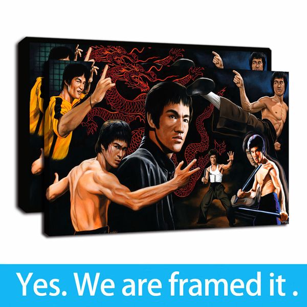 framed artwork bruce lee portrait chinese dragon oil paintings hd print on canvas wall art paintings picture poster for home decor
framed artwork bruce lee portrait chinese dragon oil paintings hd print on canvas wall art paintings picture poster for home decor