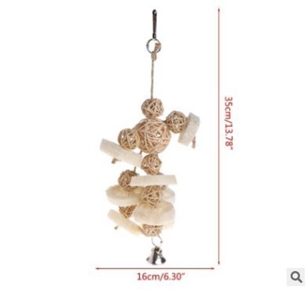 parrot toys chew bite training cage sepaktakraw bell natural primary retinervus luffae fructus sepaktakraw gnaw toys
parrot toys chew bite training cage sepaktakraw bell natural primary retinervus luffae fructus sepaktakraw gnaw toys