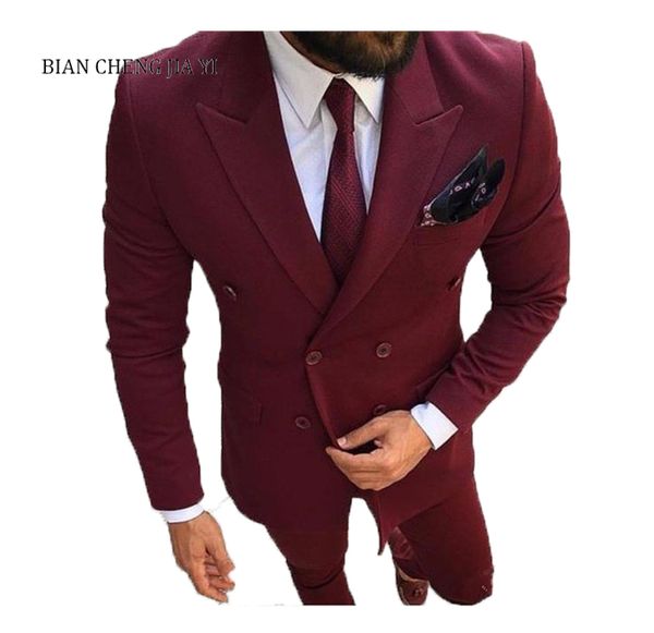 2018 wine red customed mens solid dresses tailored men wedding 2 pieces suits jacket+pants groom prom party double-breasted, White;black
2018 wine red customed mens solid dresses tailored men wedding 2 pieces suits jacket+pants groom prom party double-breasted, White;black