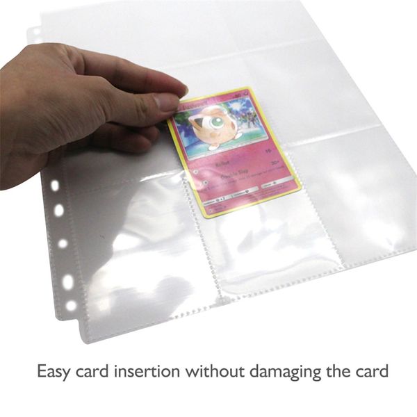 10pcs wallet album page collection 90 pockets trading game card sets storage card storage bag home storage album card cover #10
10pcs wallet album page collection 90 pockets trading game card sets storage card storage bag home storage album card cover #10